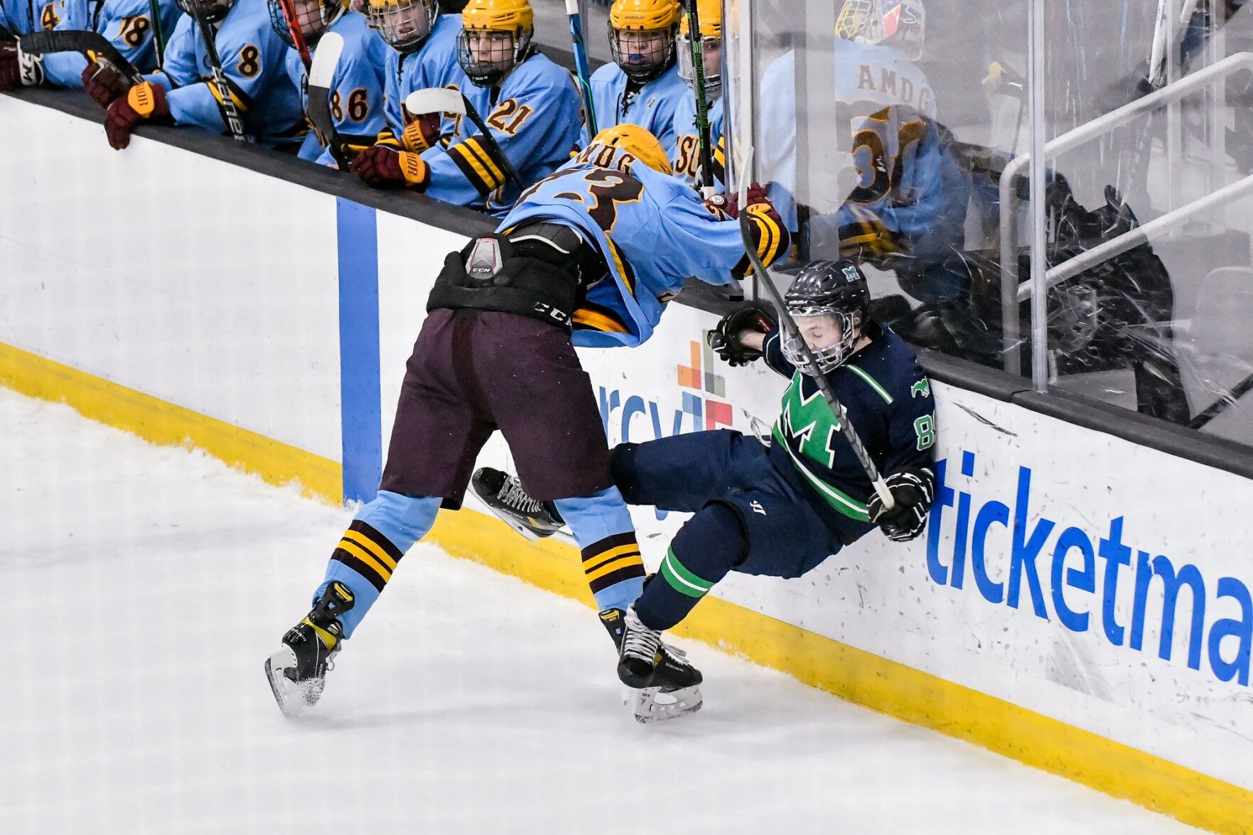 02/27/2021 - ice hockey - Marquette vs De Smet